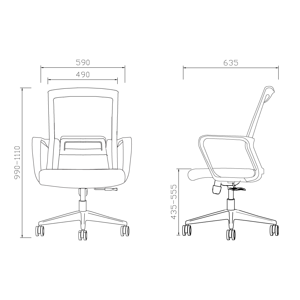 New Austin Office Chair - Austin CH180B - HighPoint Online Shop