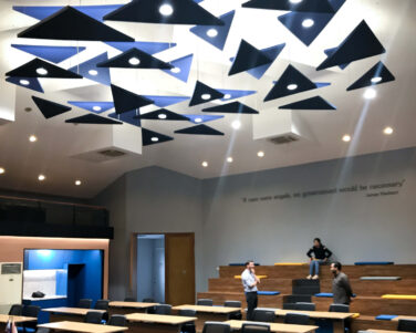 HighPoint Acoustic Ceiling Treatment Creates An Acoustically Beneficial Sound Environment
