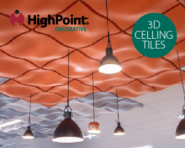 3D Ceiling Tiles