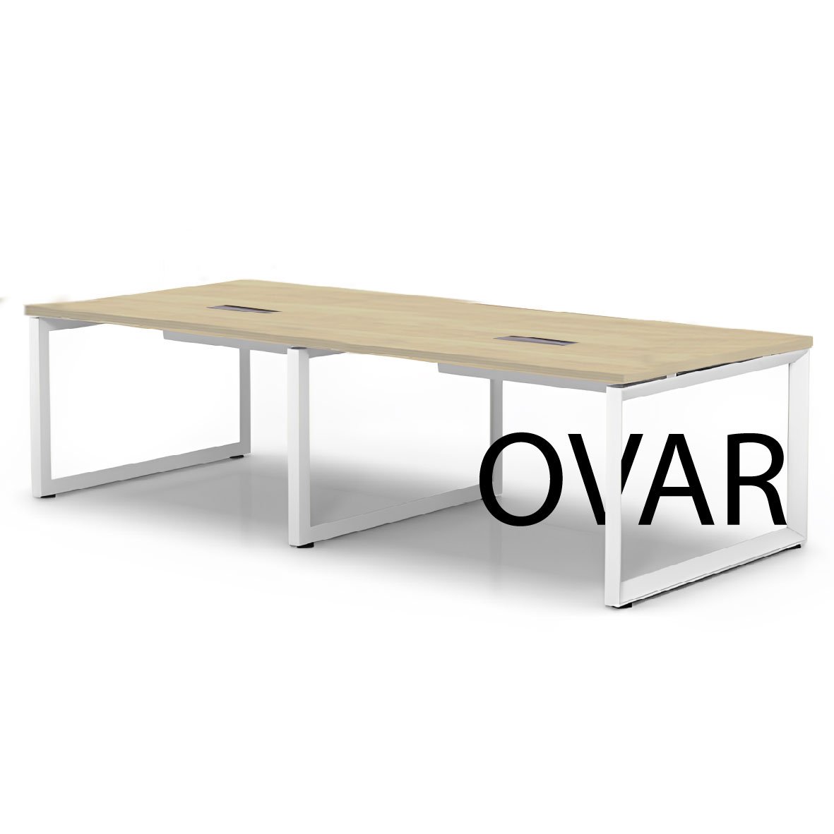 OVAR 4 Person Triangular Desk