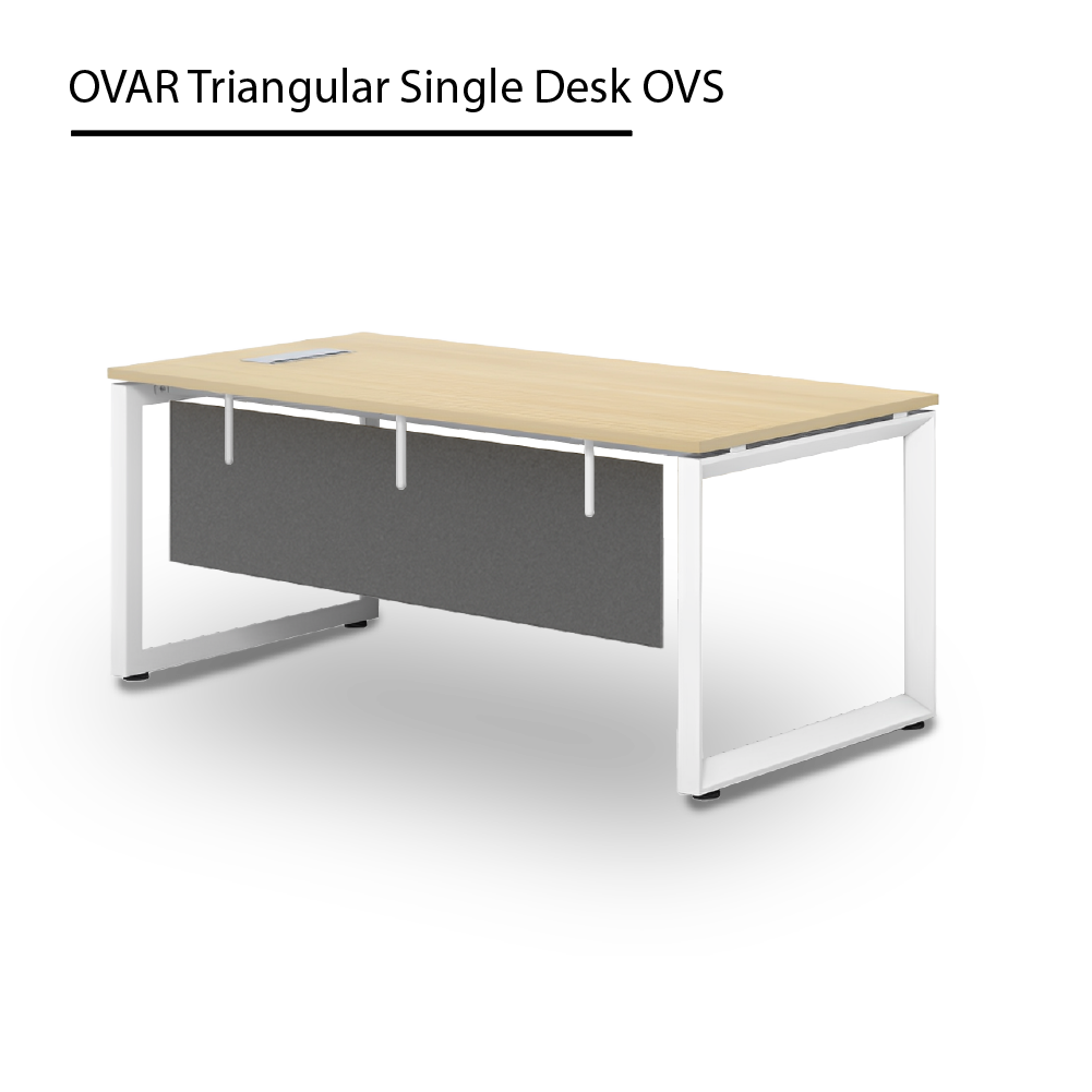 OVAR Triangular Single Desk