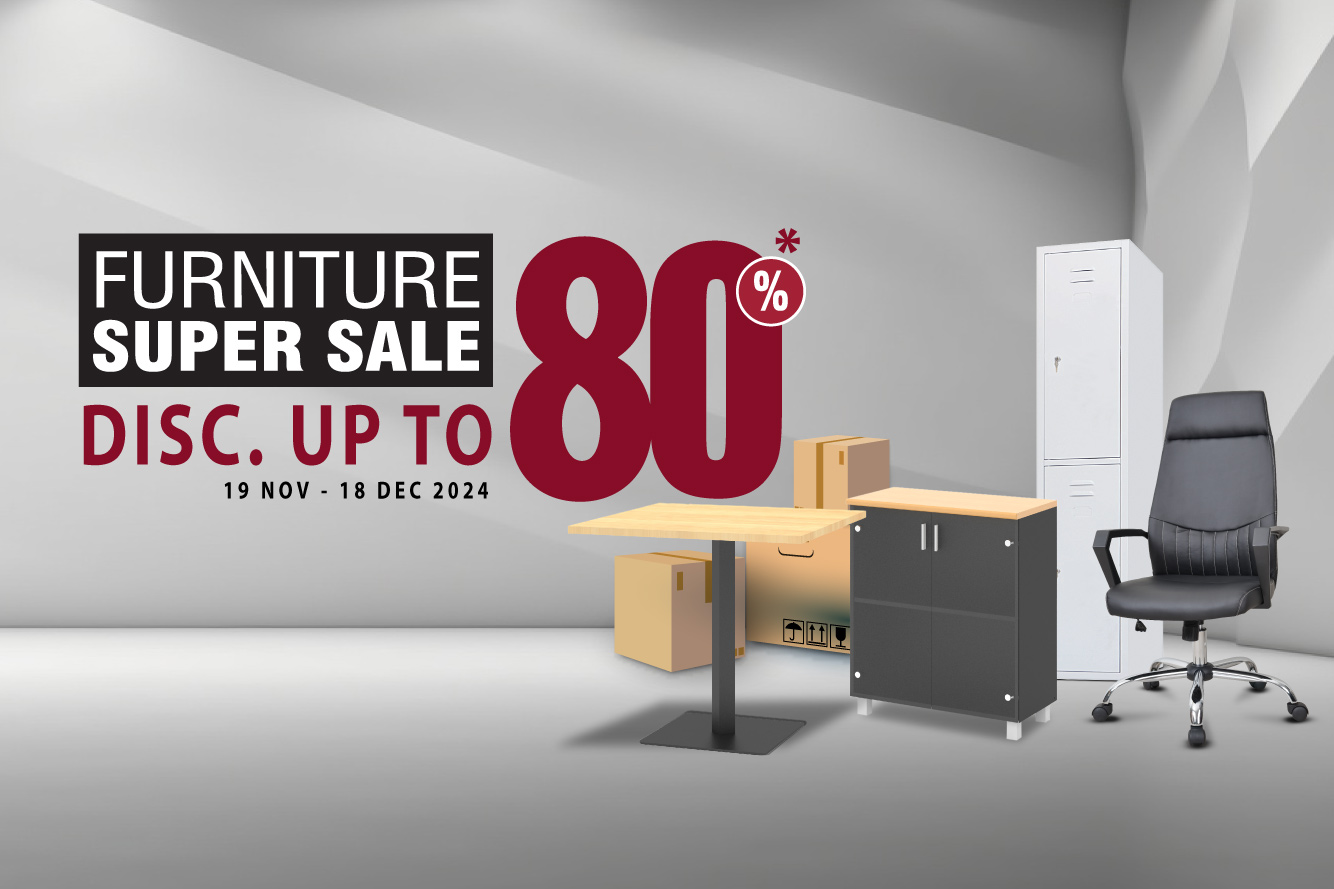 Furniture Super Sale Up to 80% Off! @HighPoint Center Daan Mogot